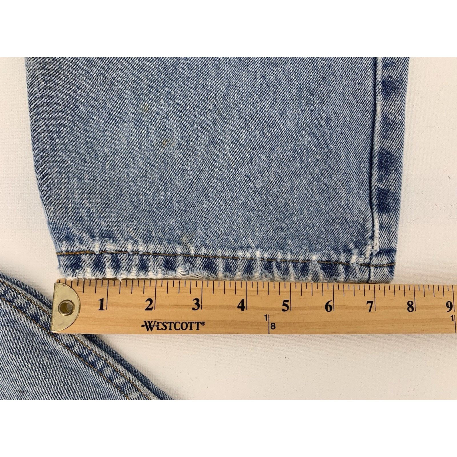 Levi's VTG Levi's 505 40x30 Blue Jeans Y2K 90s Distressed Thrashed Size US 40 / EU 56 - 18 Thumbnail