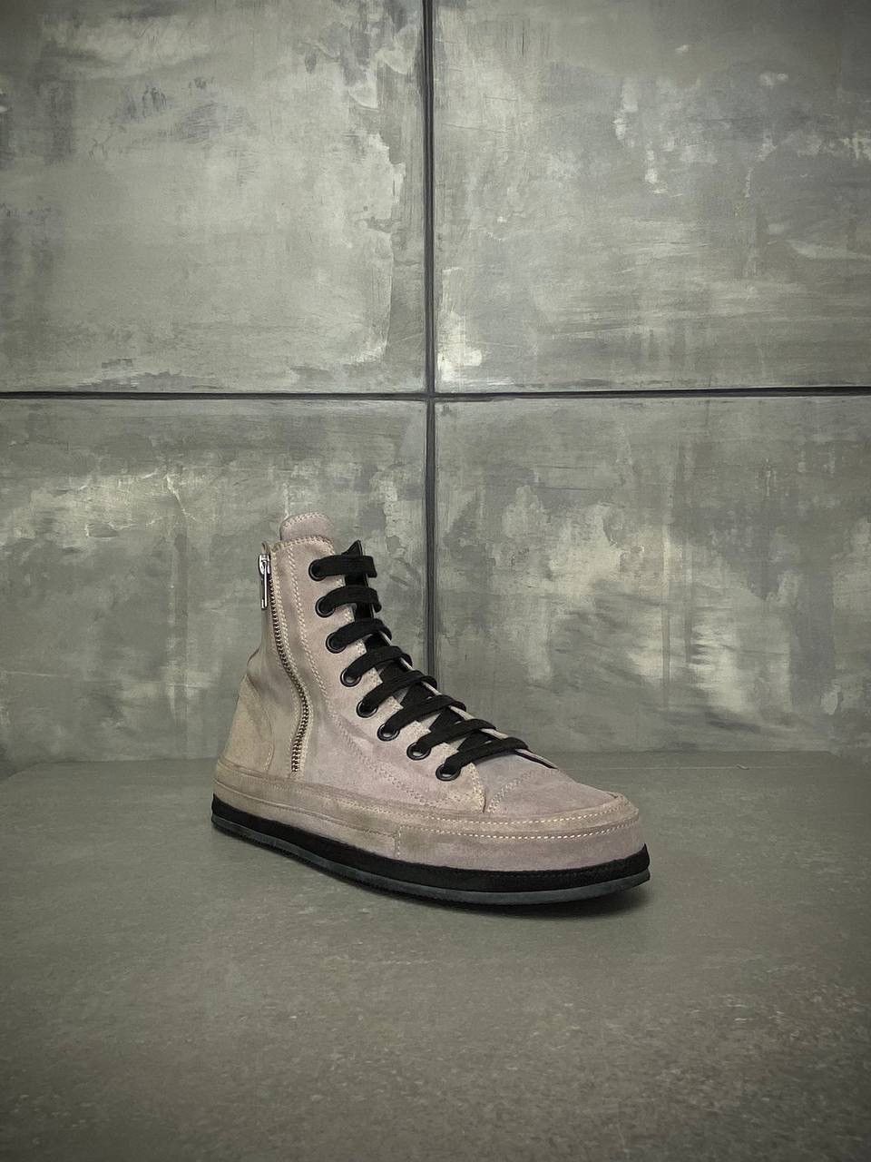 Ann Demeulemeester Hi-tops suede 37.5 Size US 7.5 / IT 37.5 - 2 Thumbnail