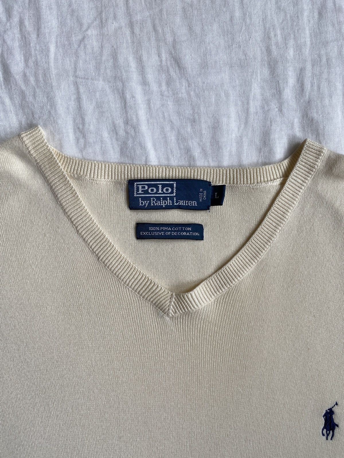 Polo Ralph Lauren Polo by Ralph Lauren 100% Cotton Long Sleeve Tee Size US L / EU 52-54 / 3 - 6 Thumbnail