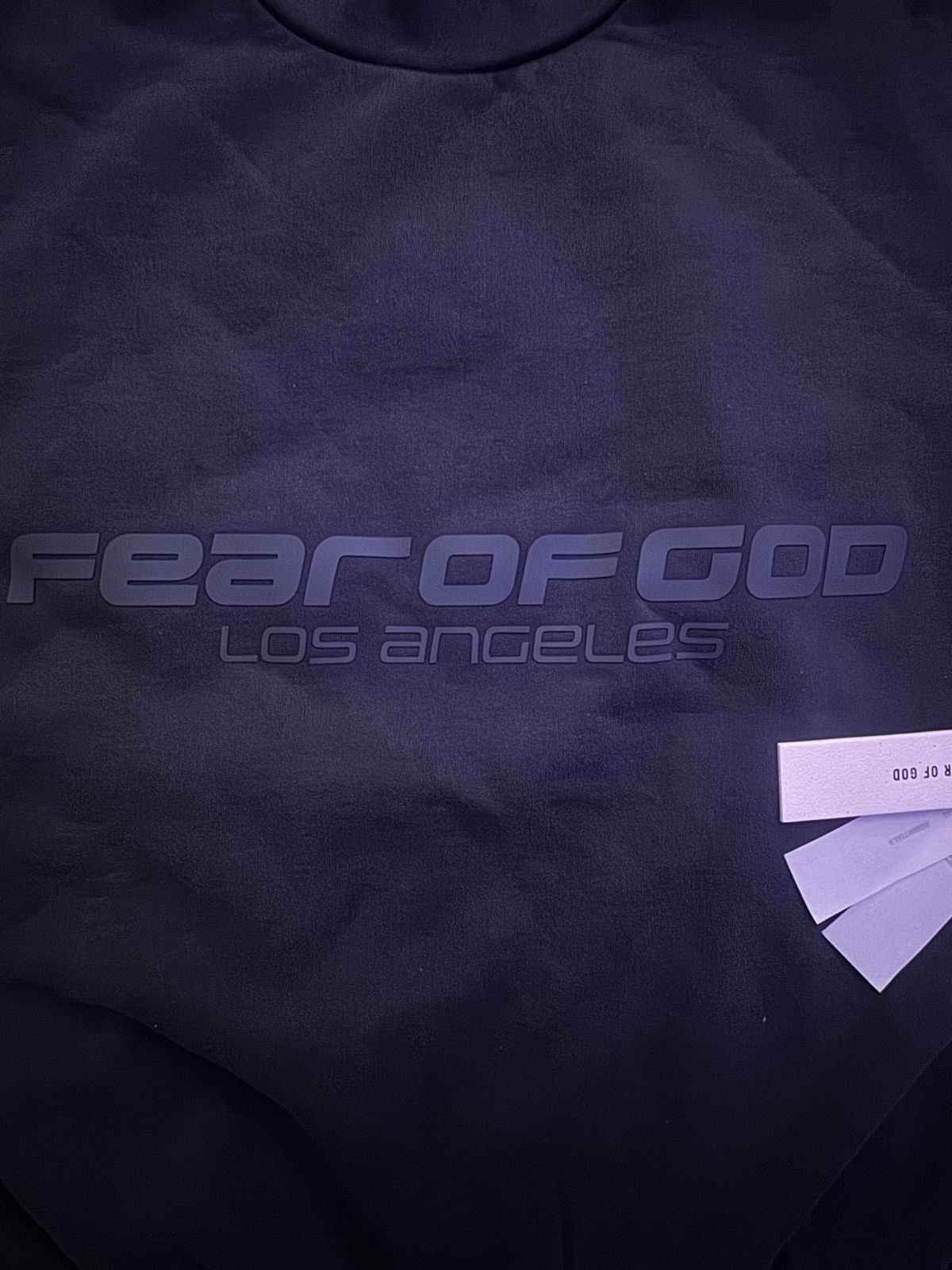 Essentials {Black Holiday 'Los Angeles' Heavy Fleece Cropped Sweatshirt Size US XL / EU 56 / 4 - 10 Thumbnail