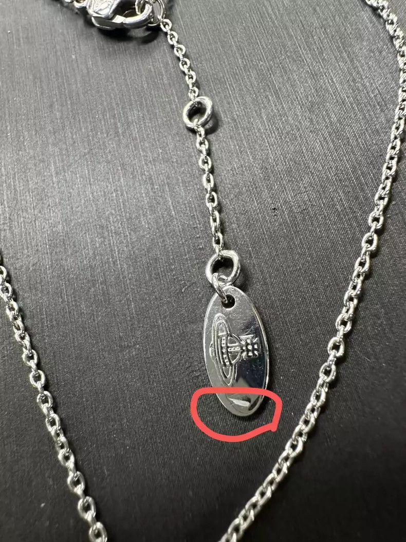 Vivienne Westwood Vivienne Westwood Saturn necklace Size ONE SIZE - 4 Thumbnail