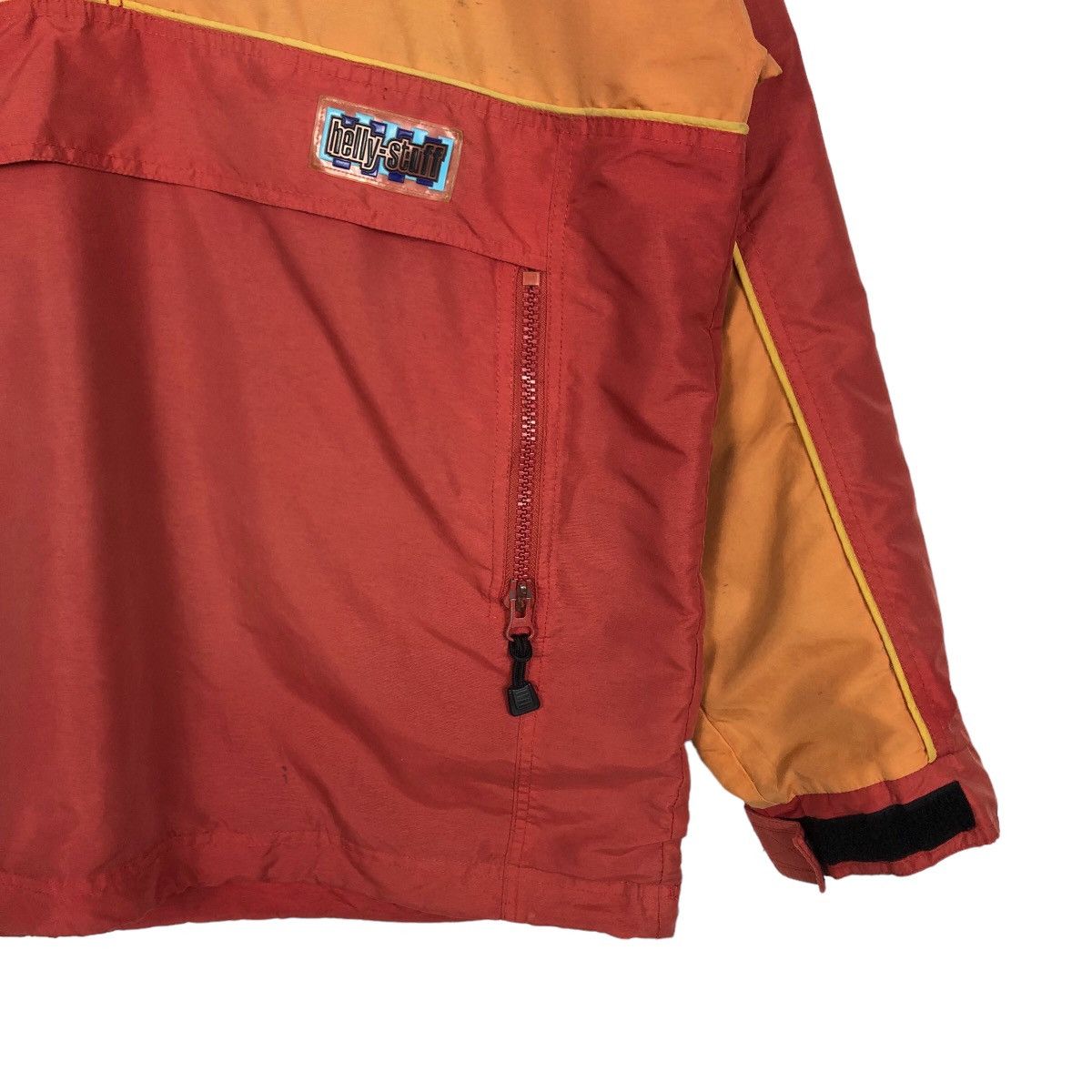 Japanese Brand 🔥Rare Multi Colour Design Survival Jacket Helly Hansen Size US L / EU 52-54 / 3 - 5 Thumbnail