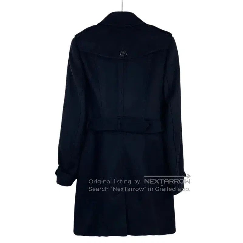 Burberry Burberry Women's Black Cotton Trench Coat. Size XS / US 0-2 / IT 36-38 - 2 Thumbnail