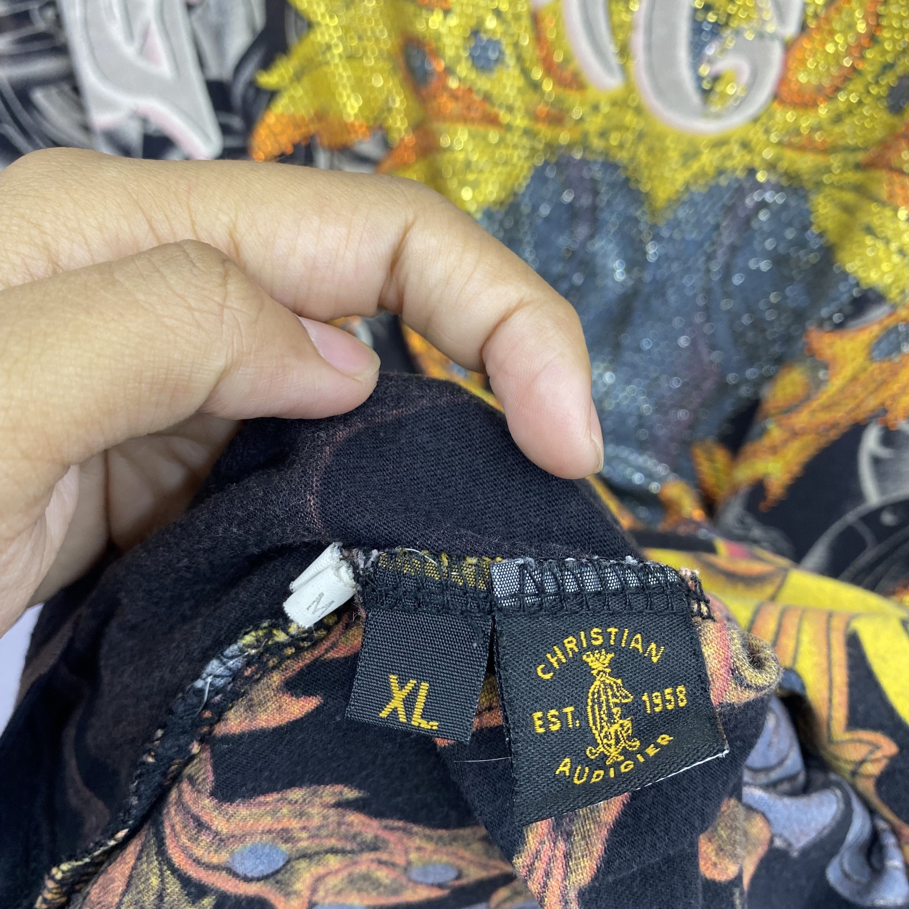 Christian Audigier Vintage Christian Audigier T-Shirt Ed Hardy Crewneck Tee Size US M / EU 48-50 / 2 - 7 Thumbnail