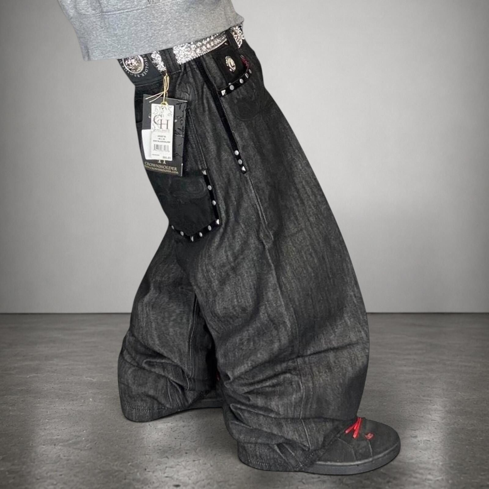 Southpole × Streetwear × Vintage Southpole Gold tab Baggy jeans
