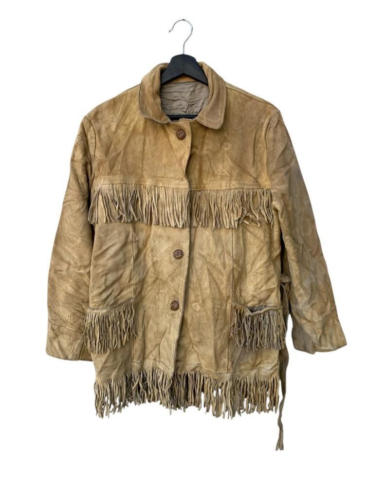 Leather Vintage Leather Jacket Size US M / EU 48-50 / 2 - 1 Thumbnail