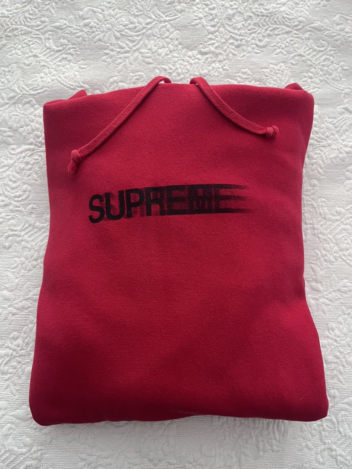 Supreme Supreme S/S16 Red Motion Logo Hoodie Size US L / EU 52-54 / 3 - 1 Thumbnail