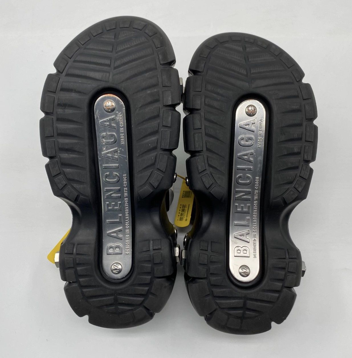 Balenciaga × Crocs Balenciaga x Crocs Hardcrocs Slide Black SIZE EU 42 Size US 12 / IT 42 - 9 Thumbnail