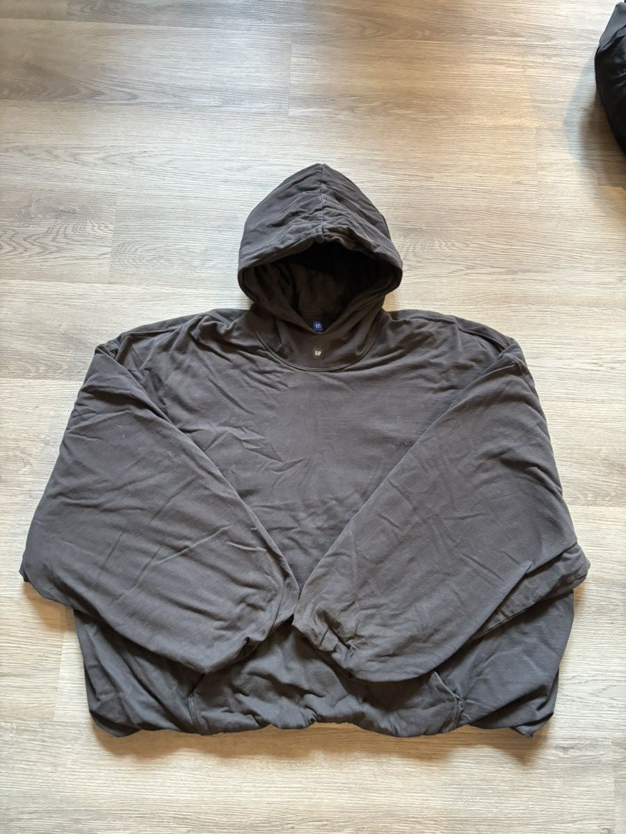 Gap × Kanye West Yeezy Gap Polar Fleece Padded Hoodie by Gap × Kanye West Yeezy Gap Polar Fleece Padded Hoodie by