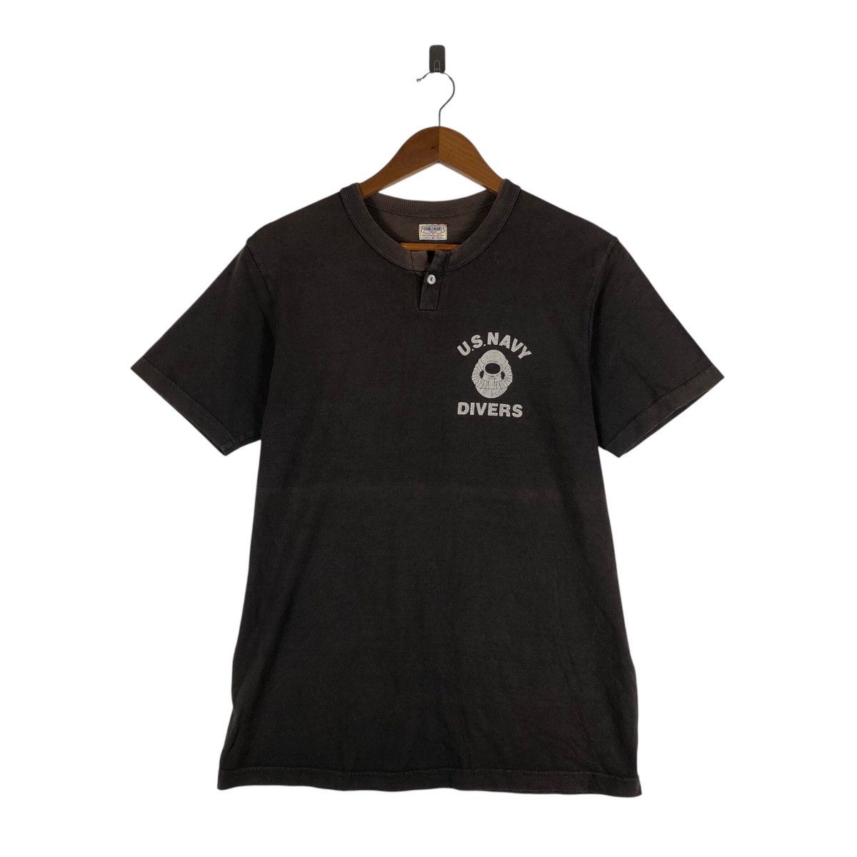 Vintage DUBBLE WORKS Union Made U.S. Navy Divers T-Shirt Size US M / EU 48-50 / 2 - 1 Thumbnail