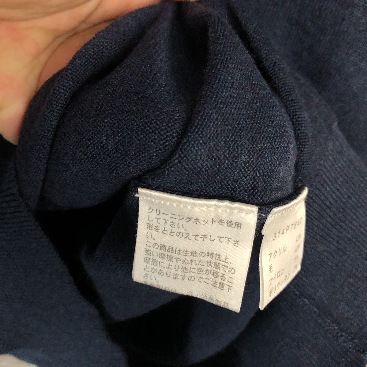 Golden Bear × Homespun Knitwear × Vintage Golden Bear vintage Dark Blue Knitwear #A848 Size US M / EU 48-50 / 2 - 13 Thumbnail