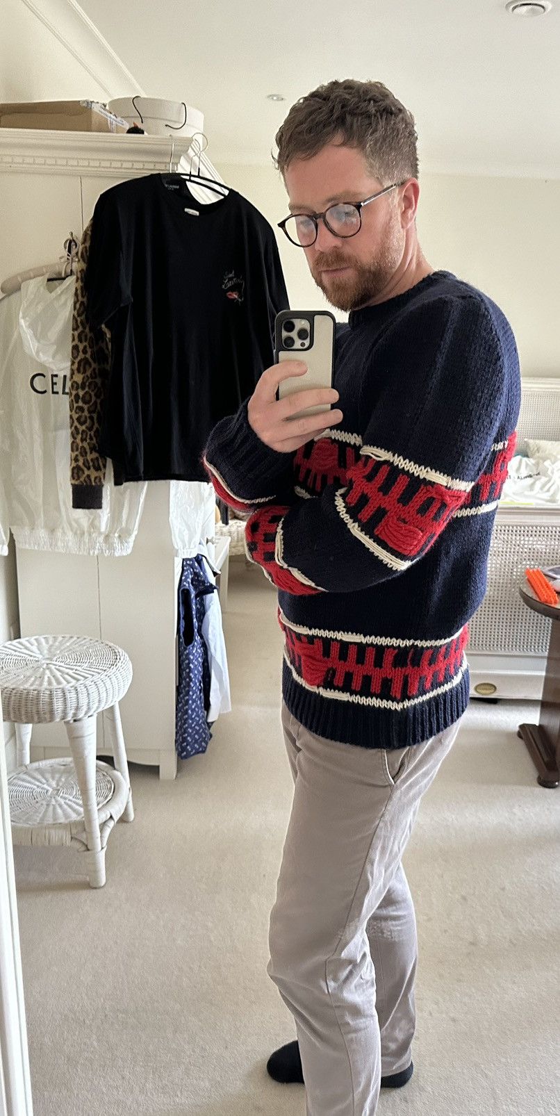 Calvin Klein 205W39NYC FW18 Calvin Klein 205w39nyc grail wool sweater RAF Simons Size US M / EU 48-50 / 2 - 4 Thumbnail