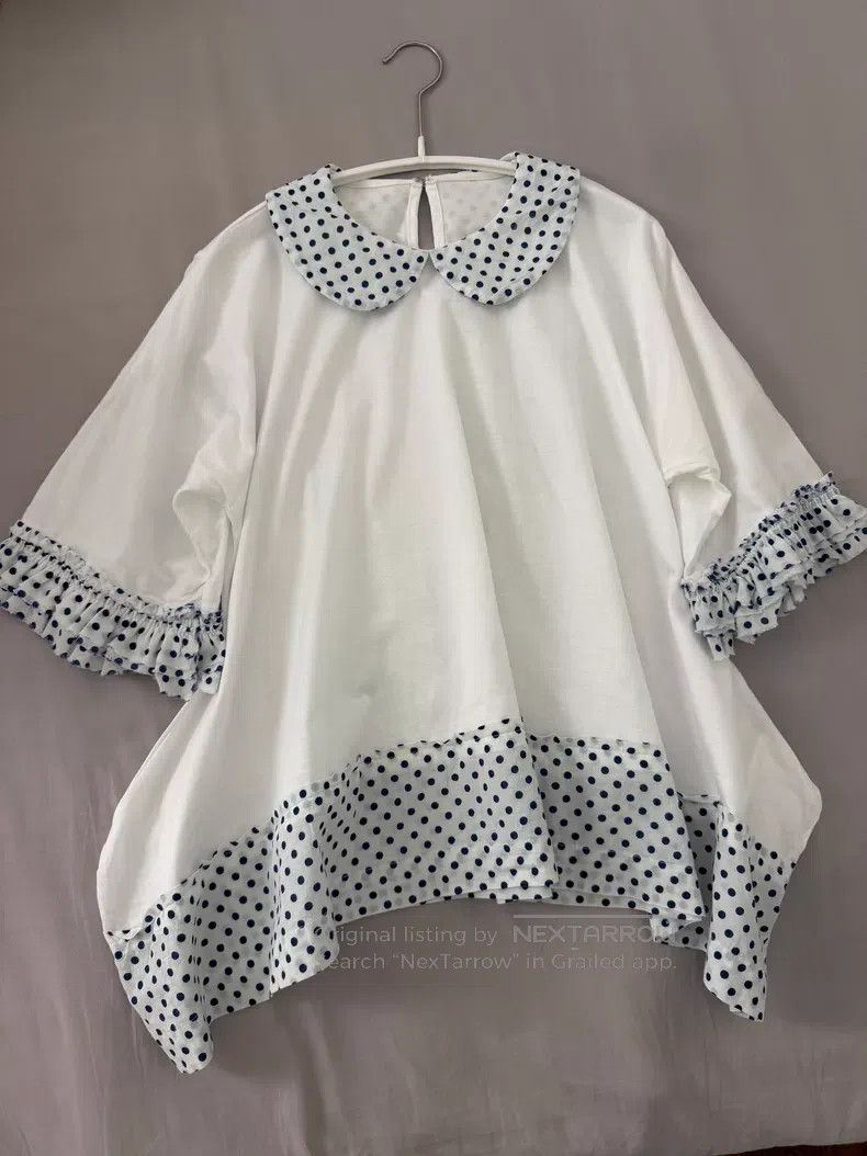 Comme des Garcons Comme des Garcons Polka Dot Short Sleeve Top Size S / US 4 / IT 40 - 1 Thumbnail