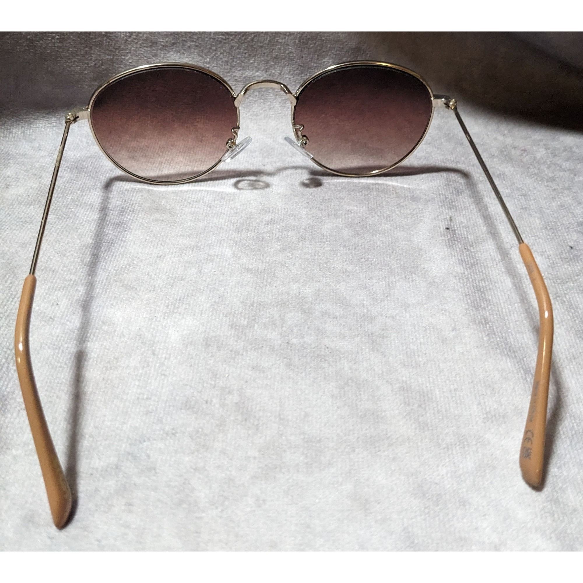 Levi's Levis Gold And Tan LEV112W Brown Lens Sunglasses Size ONE SIZE - 3 Thumbnail