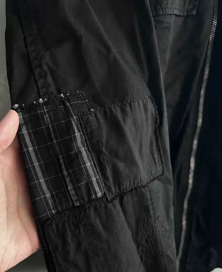 Alexander McQueen Alexander Mcqueen Distressed Patches Jacket Size US S / EU 44-46 / 1 - 6 Thumbnail