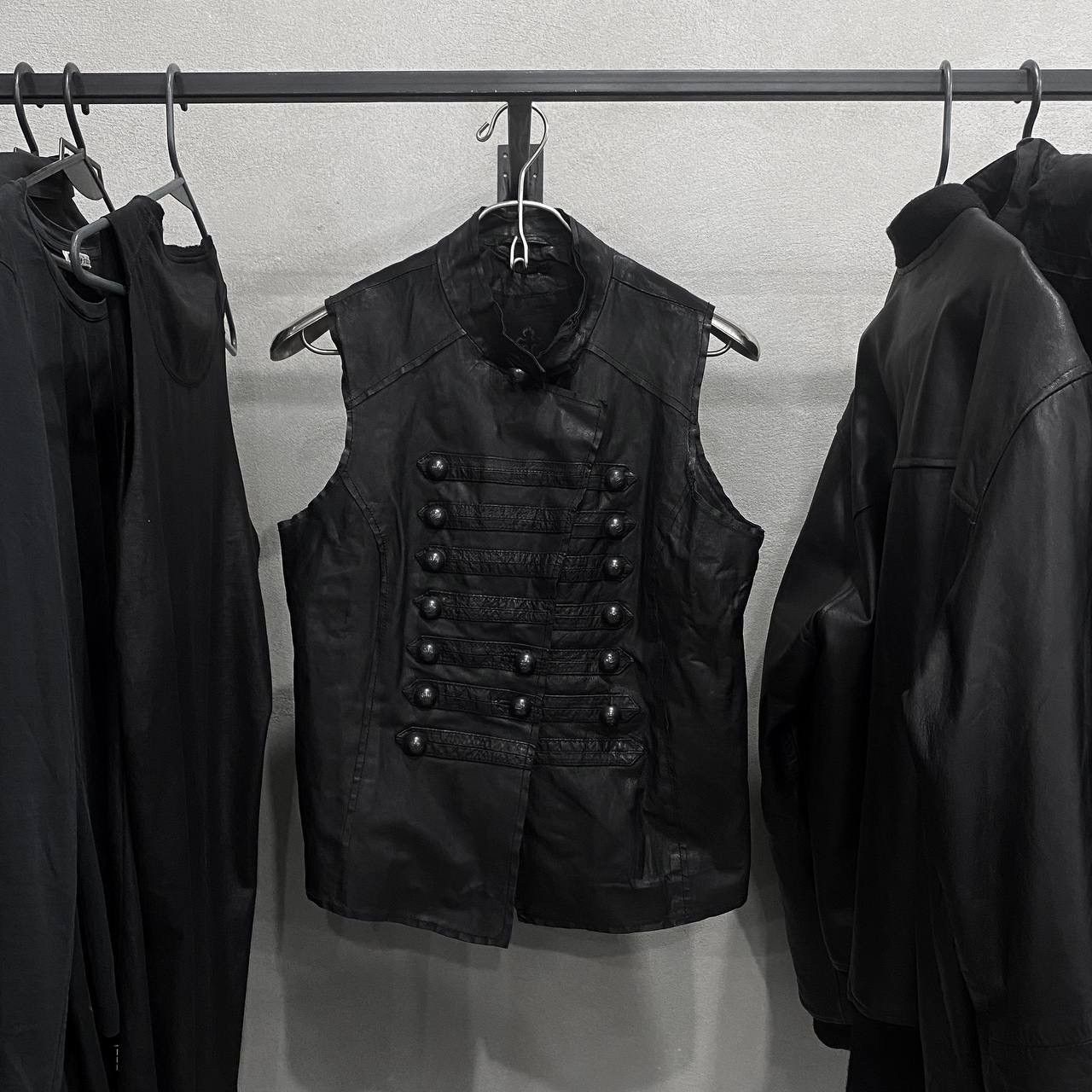 IKKS Avangard IKKS Leather Archive Vest Size US S / EU 44-46 / 1 - 1 Thumbnail