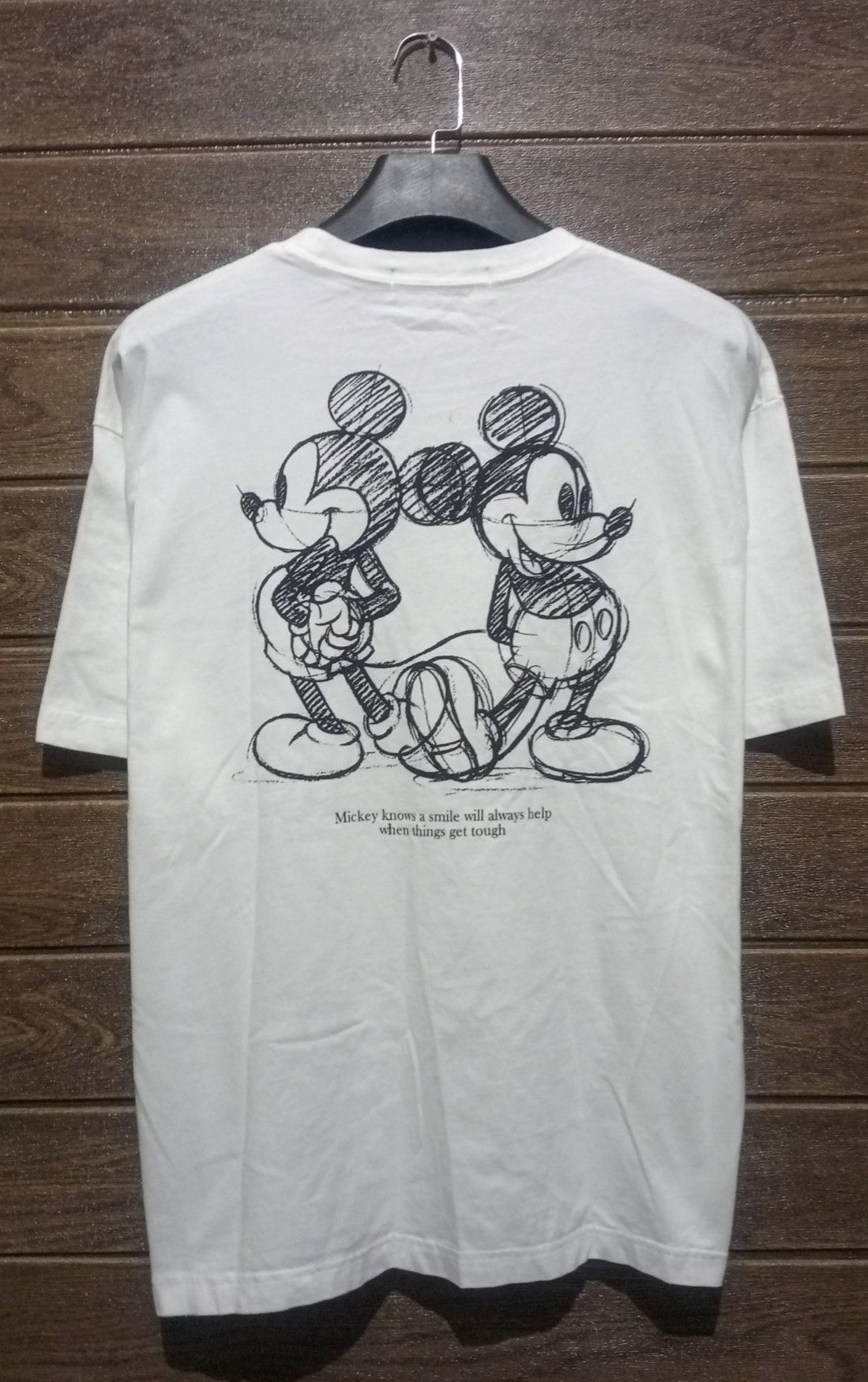 Undercover Vintage GU X Undercover X Disney Mickey Mouse Tee Very Rare Size US XL / EU 56 / 4 - 1 Thumbnail