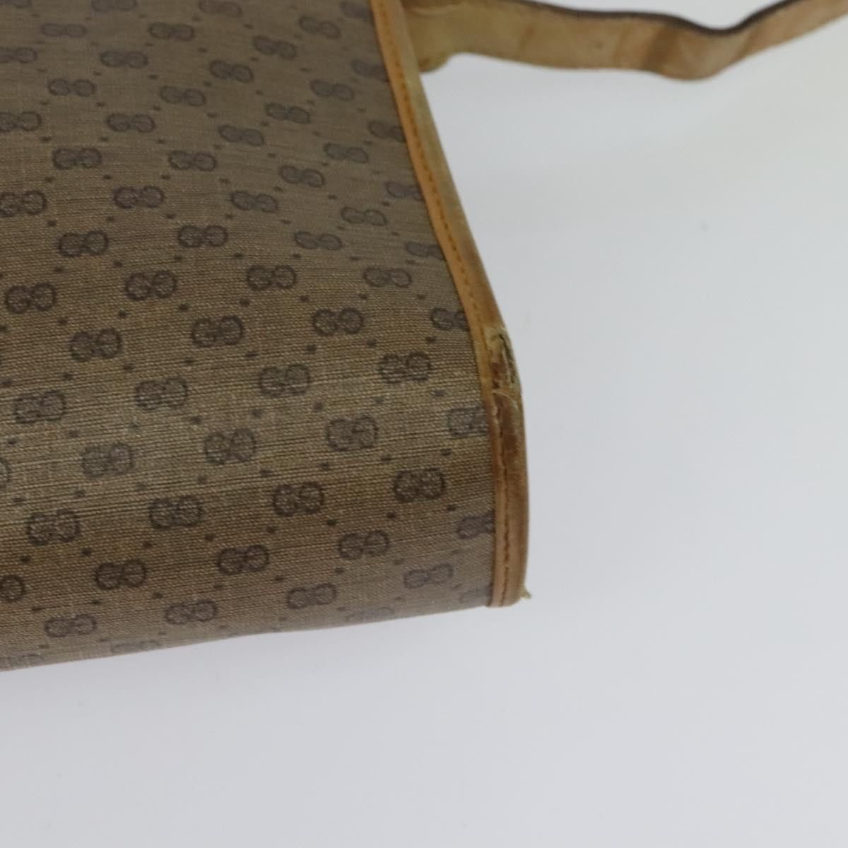 Gucci GUCCI Micro GG Supreme Shoulder Bag Pvc Beige Gold 001 115 Size ONE SIZE - 13 Thumbnail