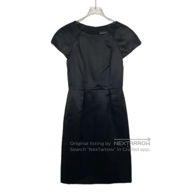 Chanel Chanel Black Silk Dress in XS Size . Size XS / US 0-2 / IT 36-38 - 1 Thumbnail