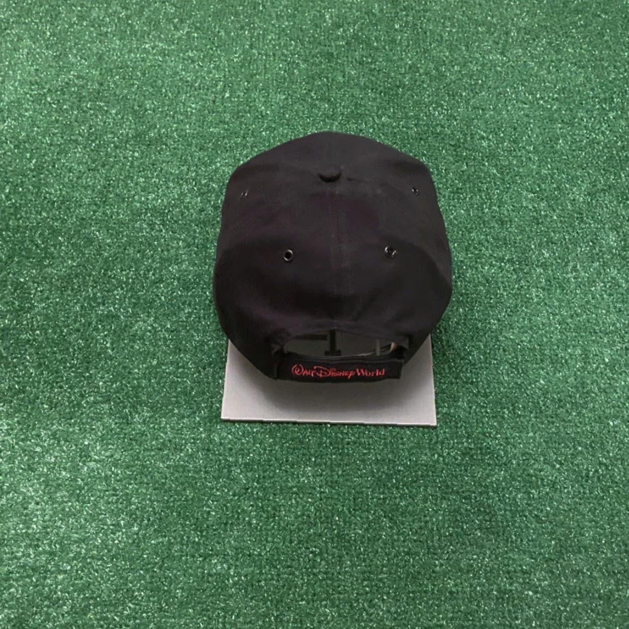 Disney VINTAGE Disney Mickey Mouse Strapback Hat Baseball Cap One Size Adult Black 90s Y2K New With Tags Mens Size ONE SIZE - 2 Thumbnail