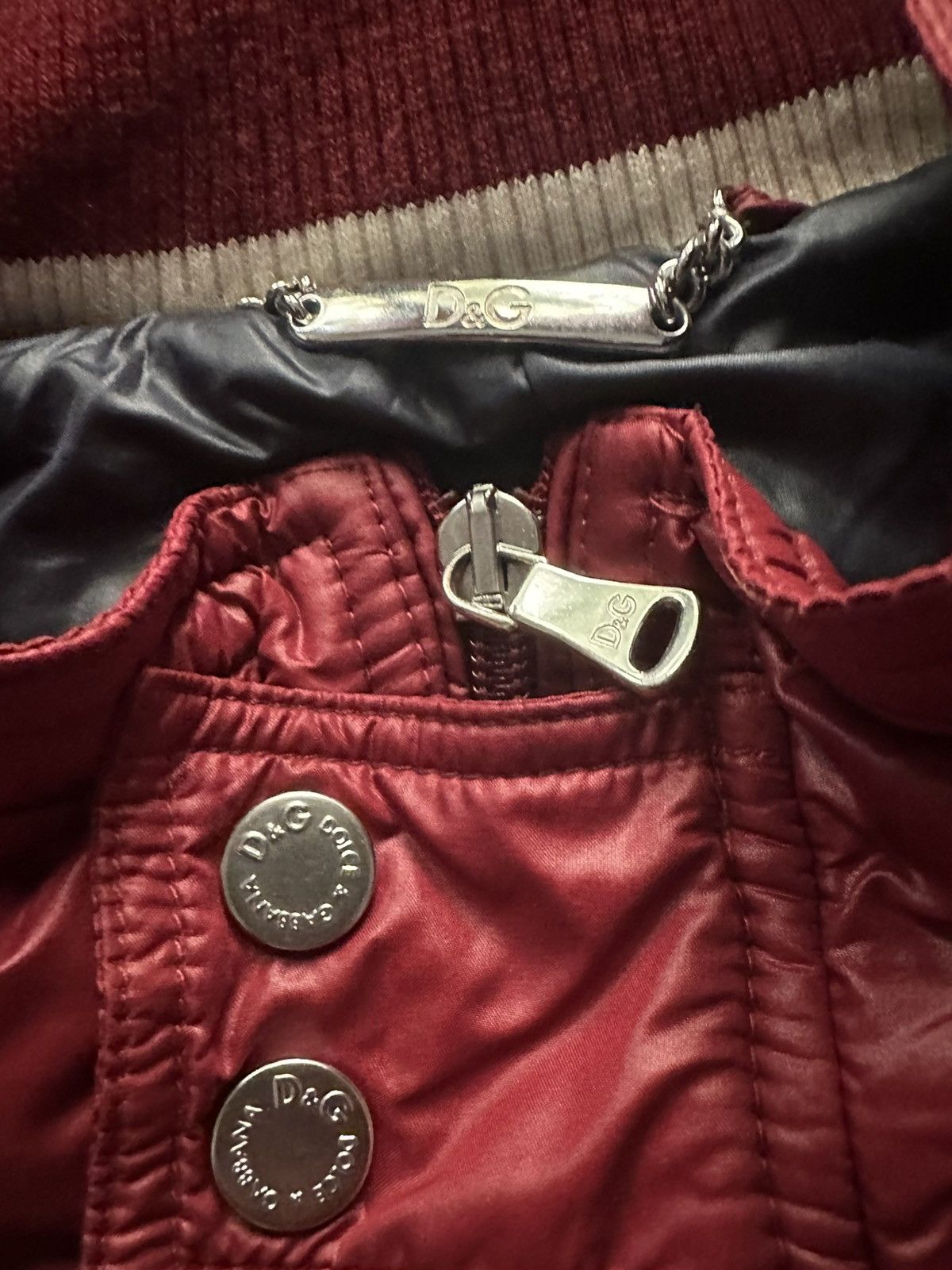 Dolce & Gabbana Vintage Rare Dolce Gabbana Chief Keef Puffer Moto Jacket Size US L / EU 52-54 / 3 - 4 Thumbnail