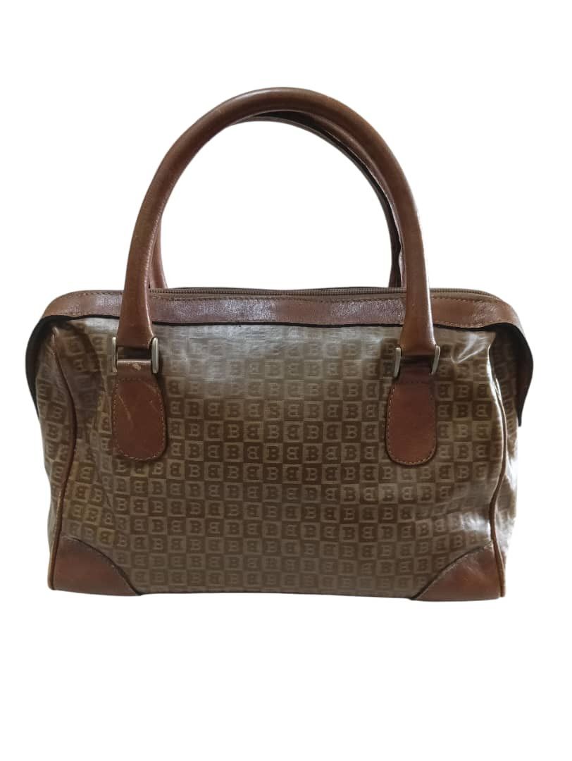Bally Best Offer Vintage BALLY MONOGRAM Hand Bag One Size Size ONE SIZE - 4 Thumbnail