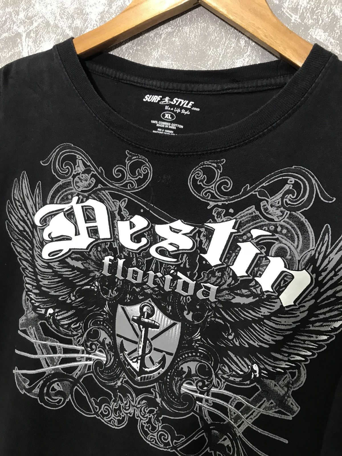 Affliction × Helix Surf Style Affliction Wings Y2K Graphic Tee Size US XL / EU 56 / 4 - 5 Thumbnail