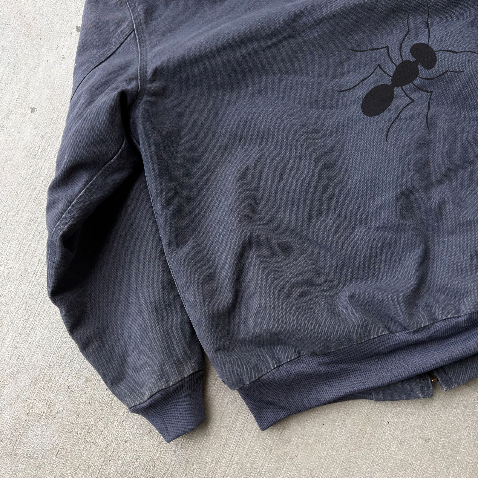 Carhartt × Vintage Carhartt WOMENS WJ130 blue hooded work wear jacket Size US M / EU 48-50 / 2 - 7 Thumbnail