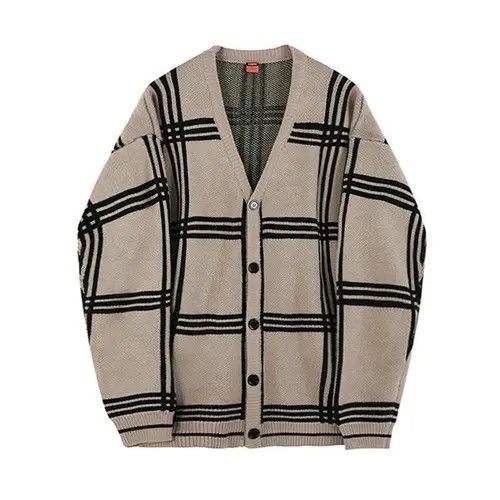 Vintage Fukuoka x Ayami Flannel Beige Cardigan Sweater Size US XL / EU 56 / 4 - 4 Thumbnail