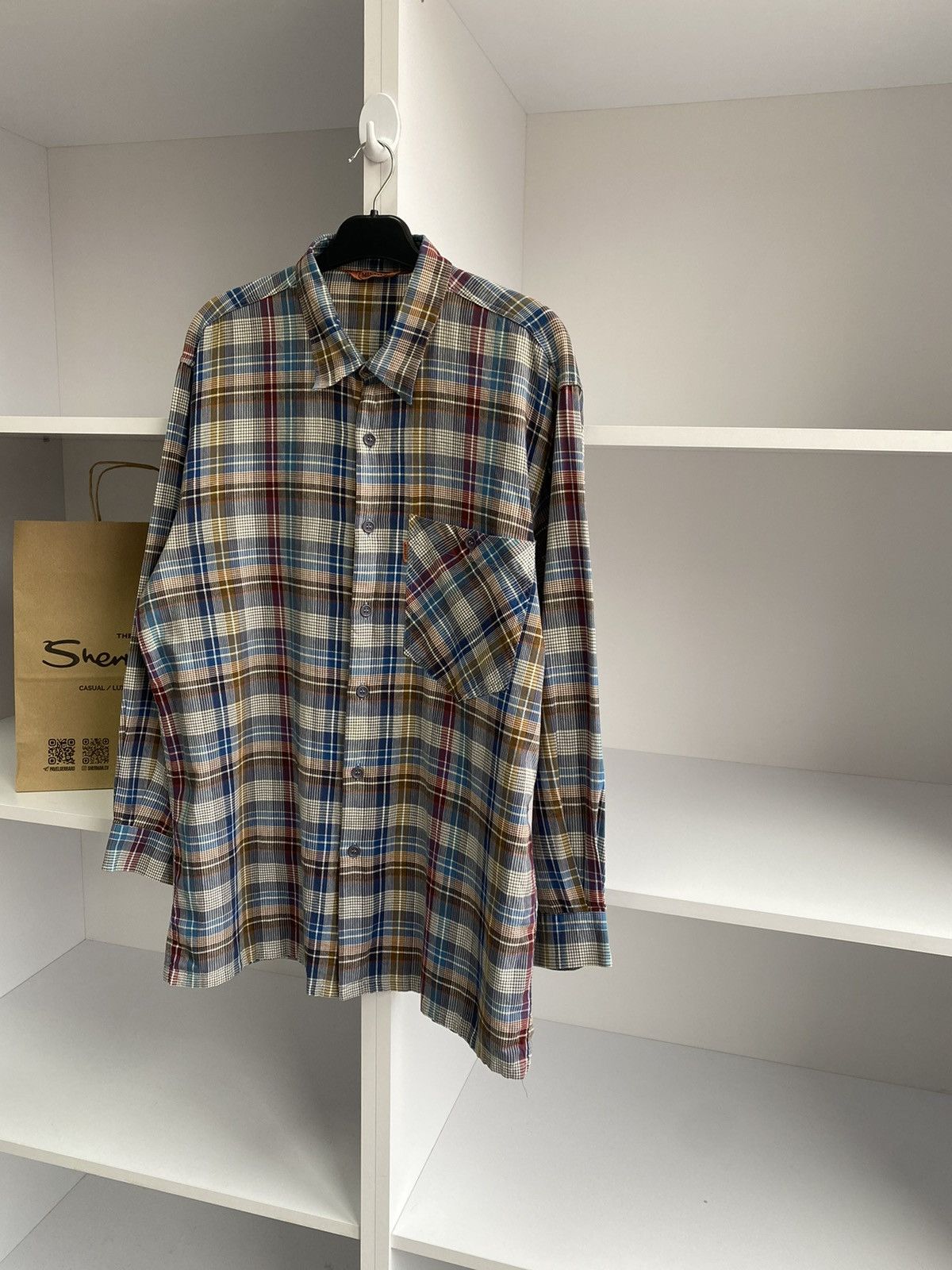 Vintage Missoni Multicolor Button Up Long sleeve Shirt