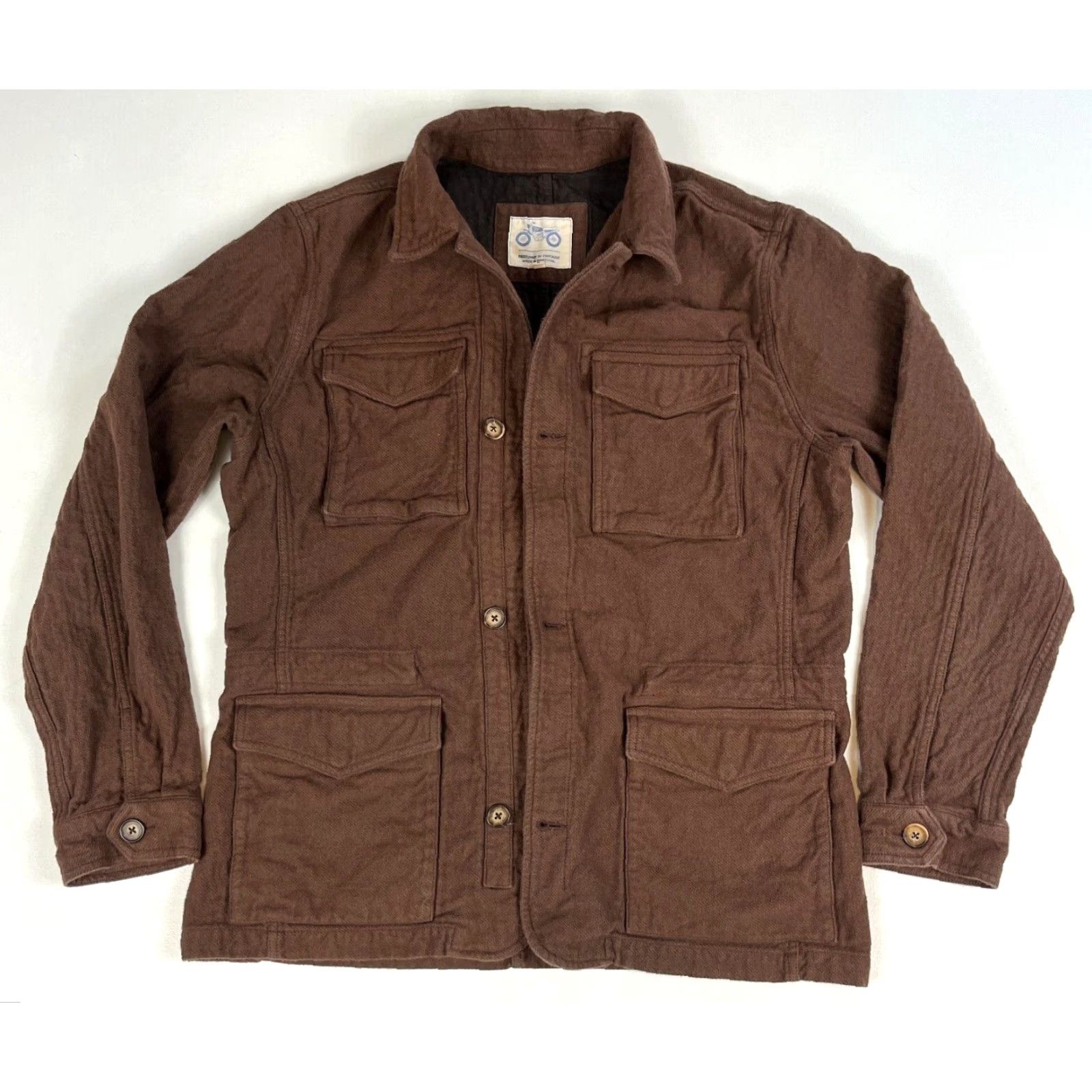 Vintage Mugsy Charles Grizzlies Jacket Mens Brown Sz L Vintage Mahogany Mugsy Jacket Size US L / EU 52-54 / 3 - 5 Thumbnail