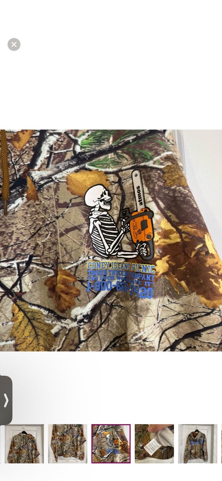 Other Atmos X Coney Island Picnic Timber Trucking PO Hoodie Size US S / EU 44-46 / 1 - 4 Thumbnail