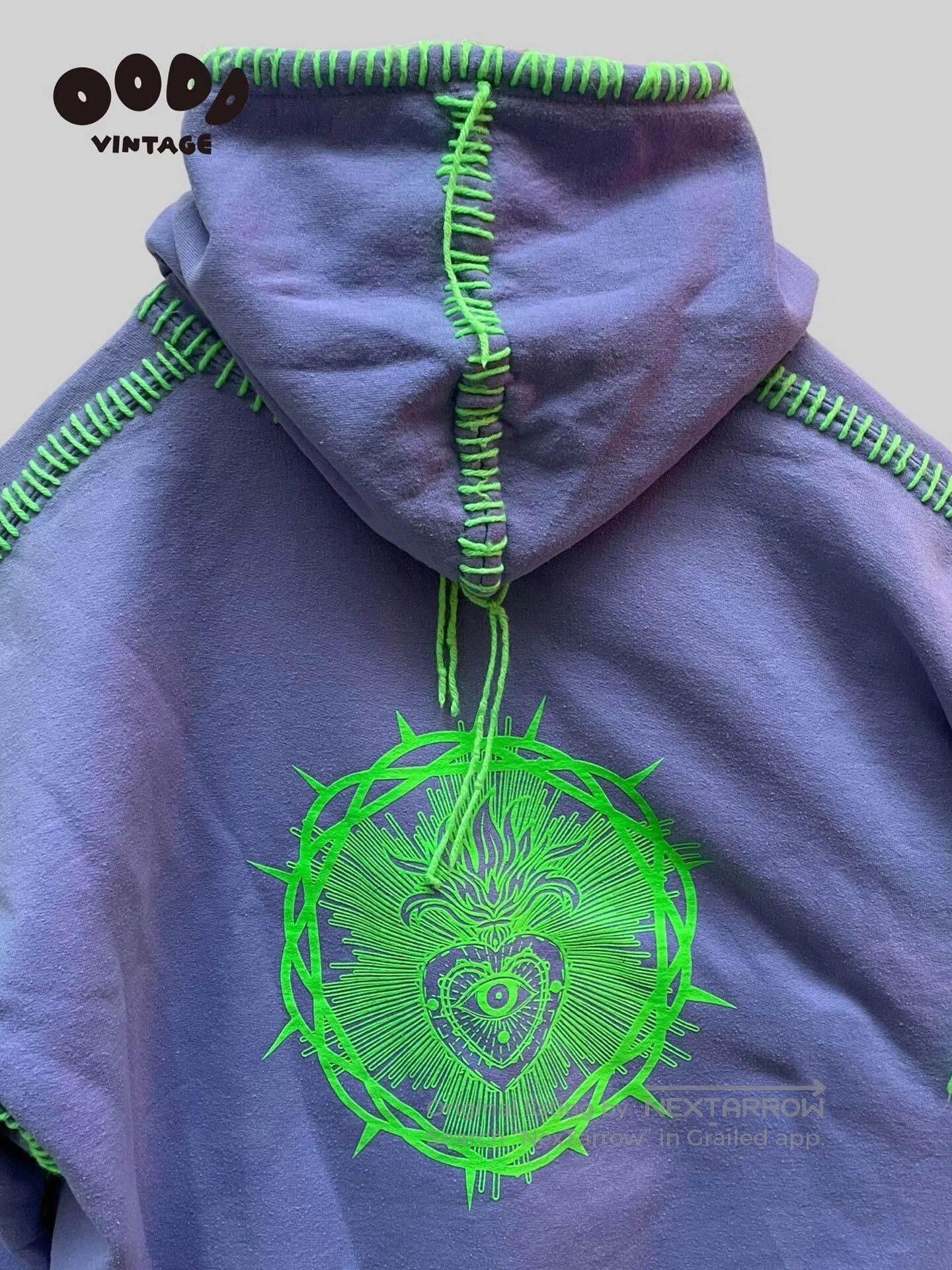 Japanese Brand TEIN Clothing Embroidered Hoodie. Size US M / EU 48-50 / 2 - 7 Thumbnail
