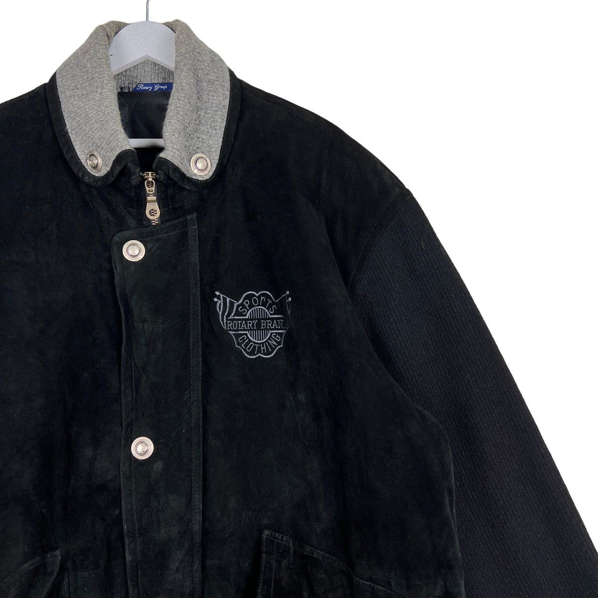 Japanese Brand 🔥 ROTARY GROUP SUEDE LEATHER JACKET Size US M / EU 48-50 / 2 - 7 Thumbnail