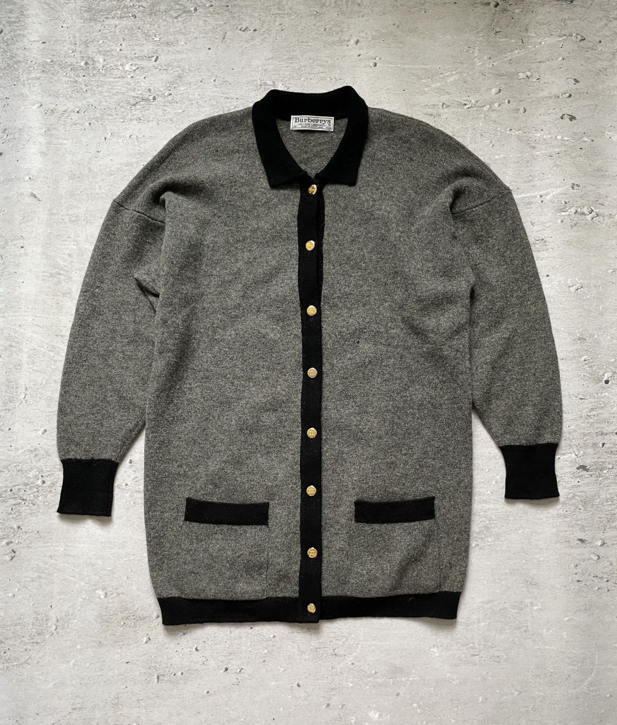 Burberry Burberrys vintage wool cardigan Size M / US 6-8 / IT 42-44 - 1 Thumbnail