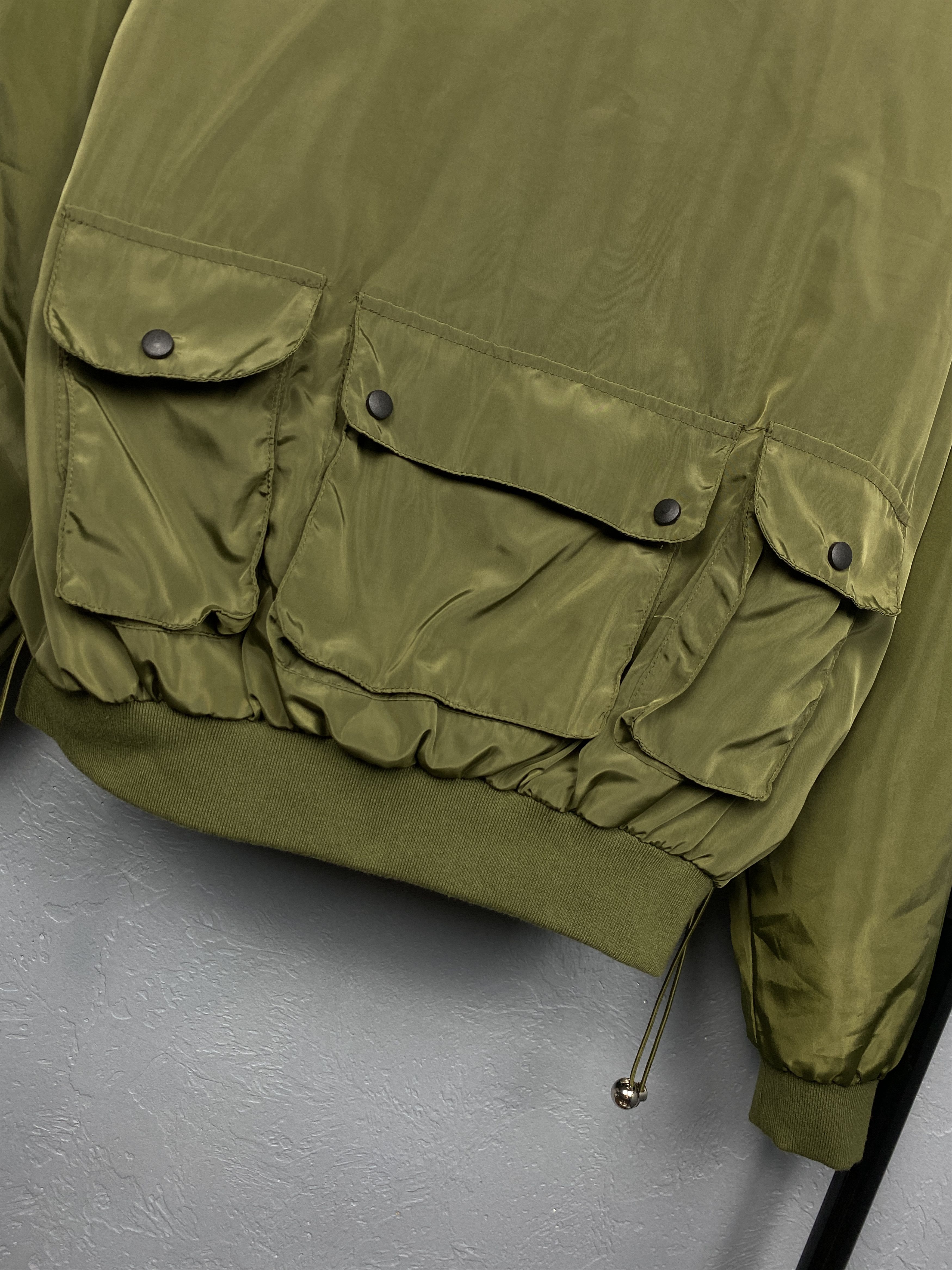 Boohoo Burna Boy Bomber Jacket With Utility Vest Y2K Size US M / EU 48-50 / 2 - 9 Thumbnail