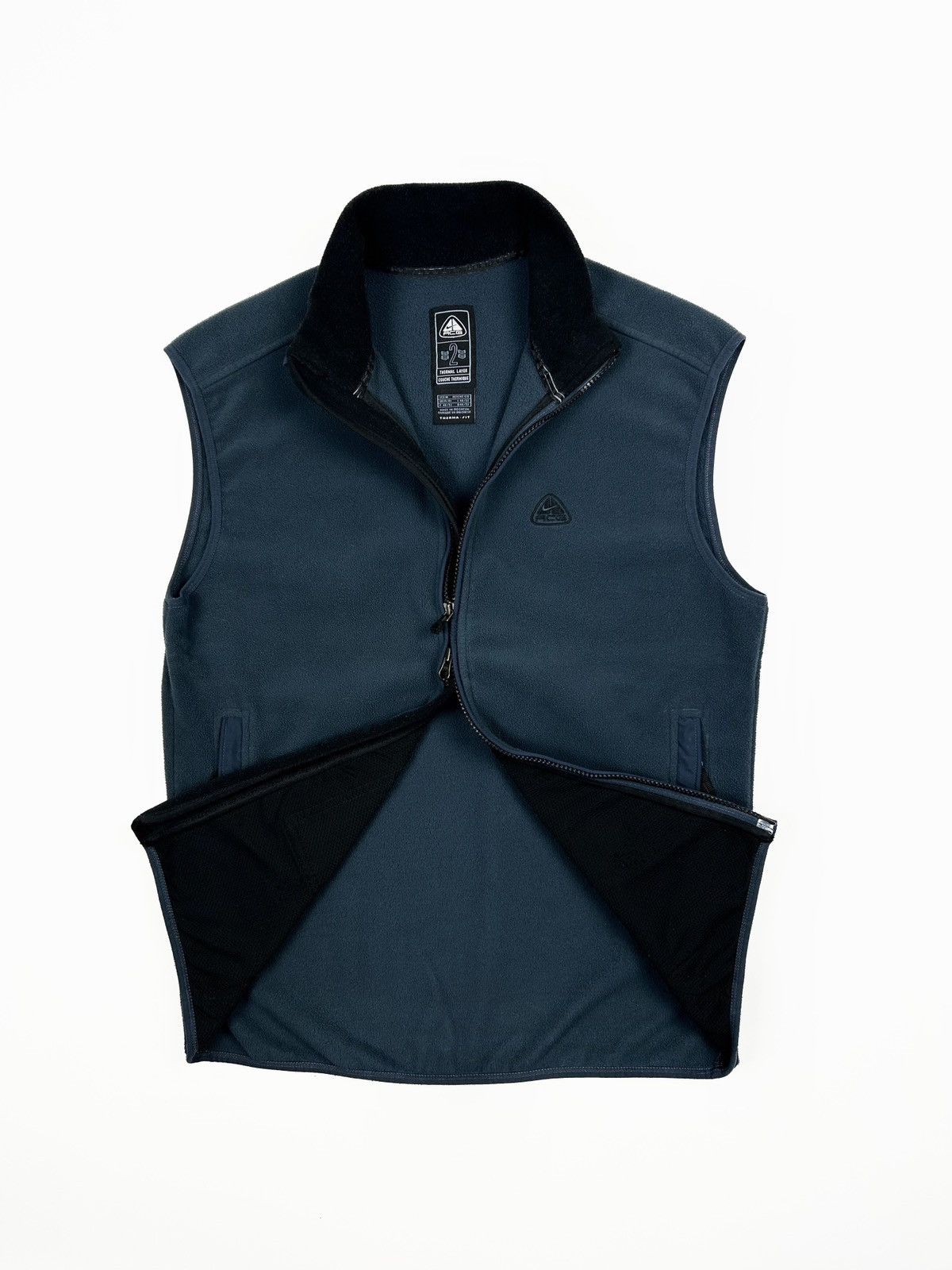 Arc'teryx × Nike ACG × Vintage Vintage Nike ACG Fleece Vest Jacket Size US M / EU 48-50 / 2 - 1 Thumbnail