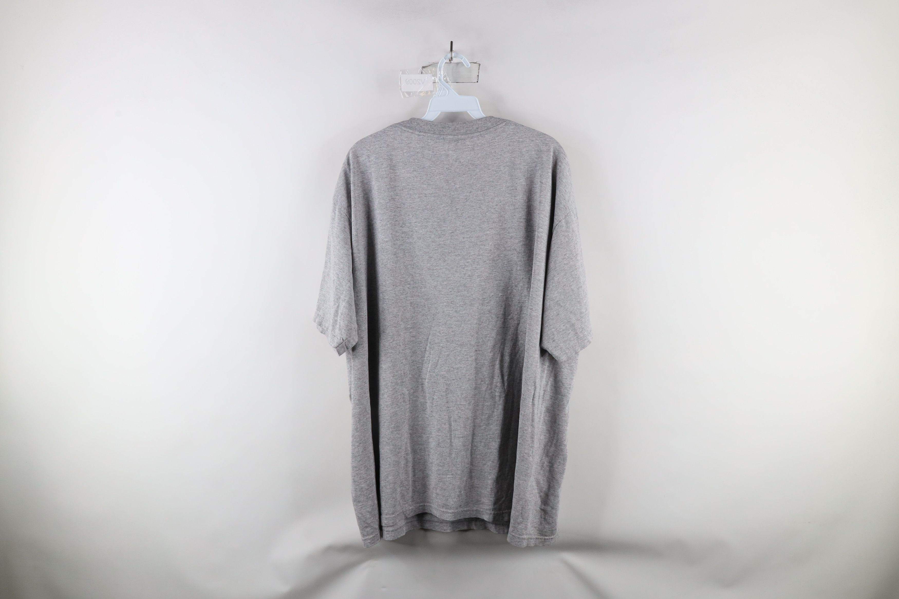 Vintage Vintage 90s Spell Out Notre Dame University T-Shirt Gray Size US XL / EU 56 / 4 - 11 Thumbnail