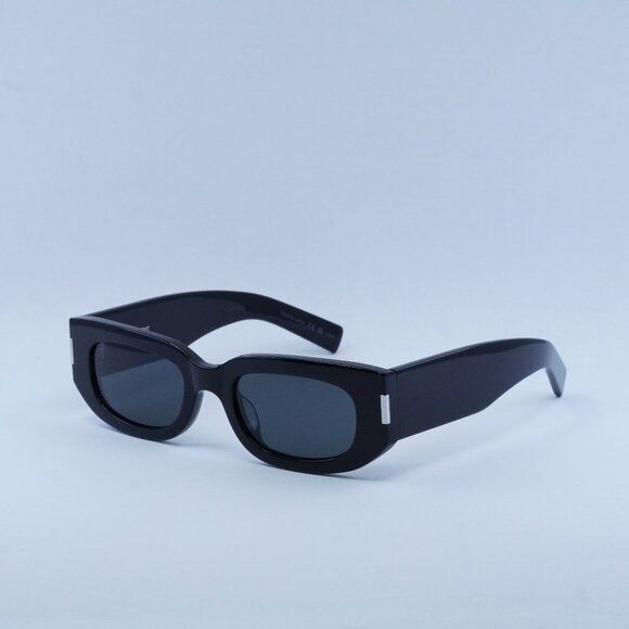 Saint Laurent Paris New Saint Laurent SL697 001 Sunglasses - Black Frame Size ONE SIZE - 1 Thumbnail