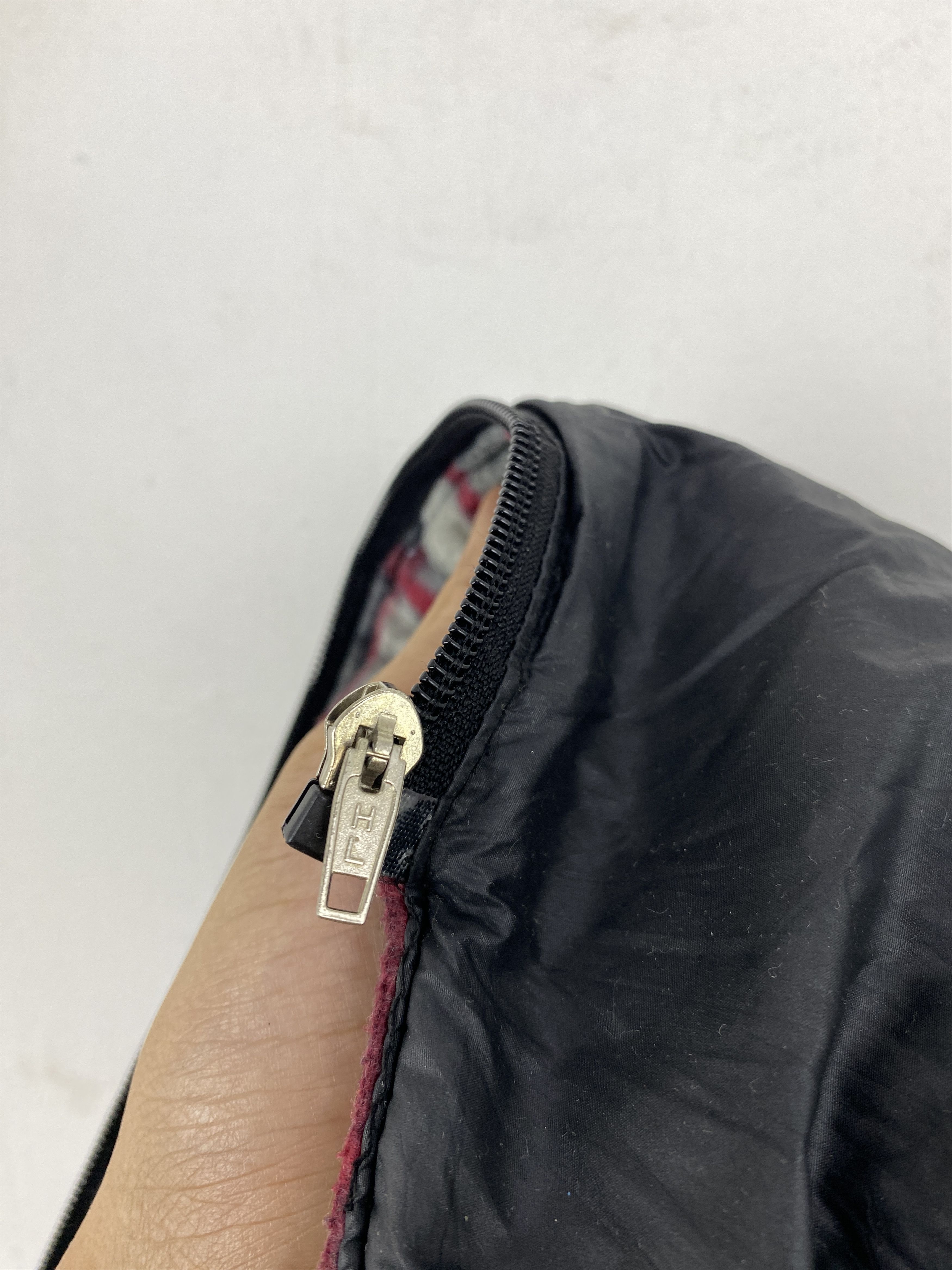 Japanese Brand Vintage Japanese Brand Spell Out Bomber Black Jacket JA0050 Size US S / EU 44-46 / 1 - 15 Thumbnail