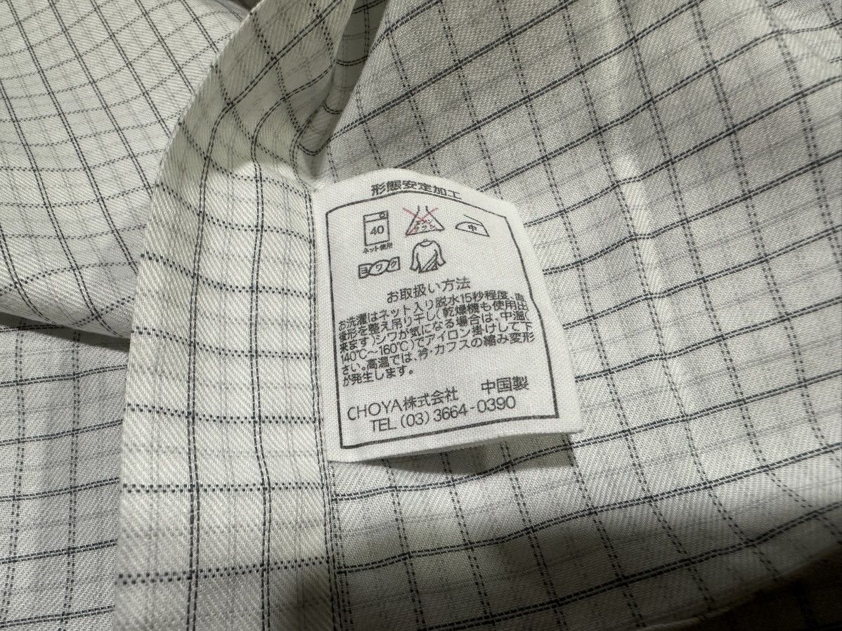 Kansai Yamamoto 🔥Vintage Kansai Yamamoto Homme Shirt Ls Grid Size US XL / EU 56 / 4 - 6 Thumbnail