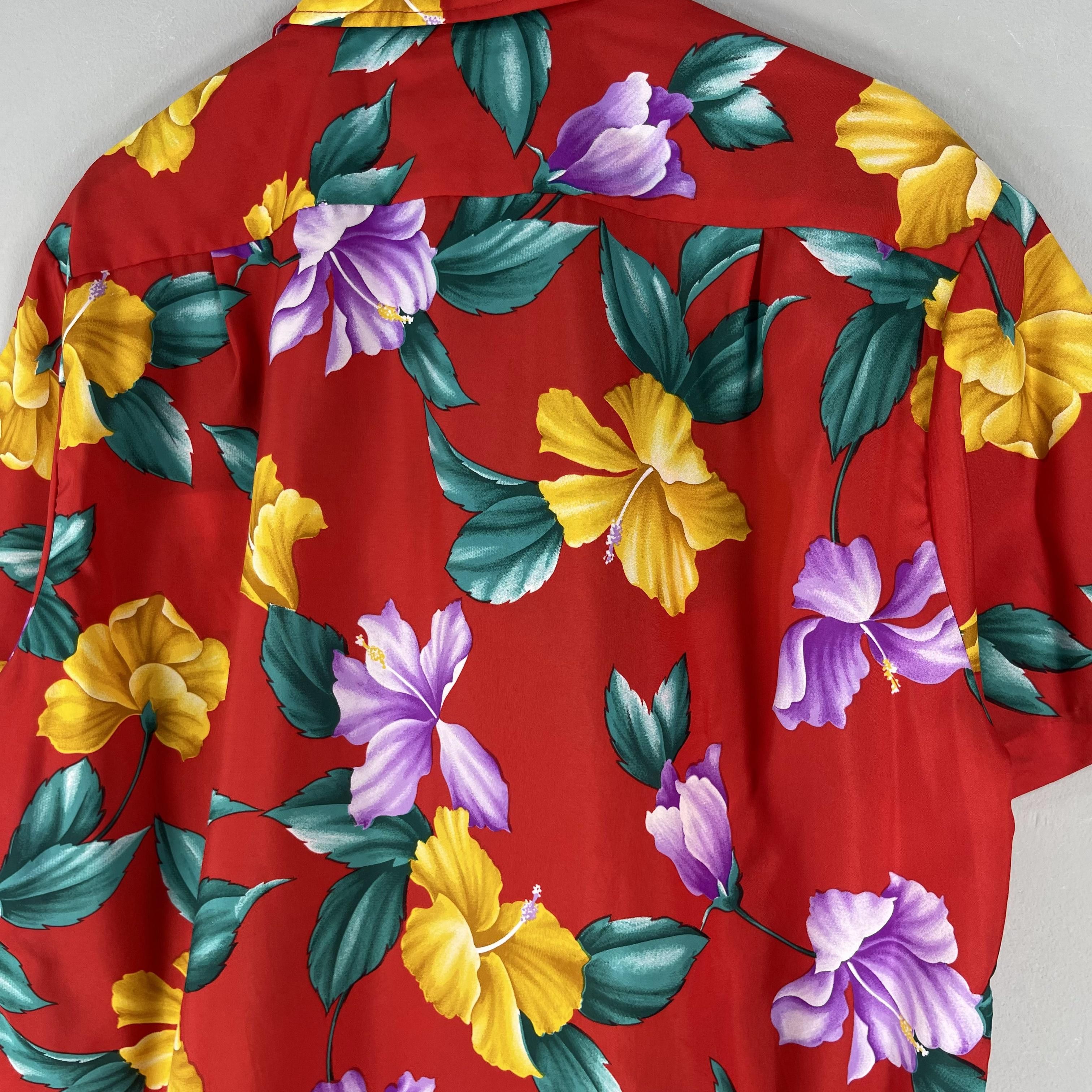 Vintage Vintage KAI NANI Beach Tropical Hibiscus Hawaii Shirt Size US L / EU 52-54 / 3 - 7 Thumbnail