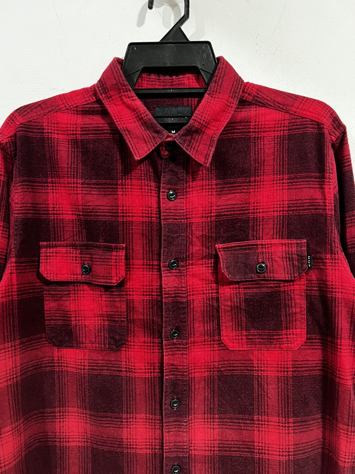 Huf Huf Freeman Flannel Button Down in Red Size US M / EU 48-50 / 2 - 3 Thumbnail