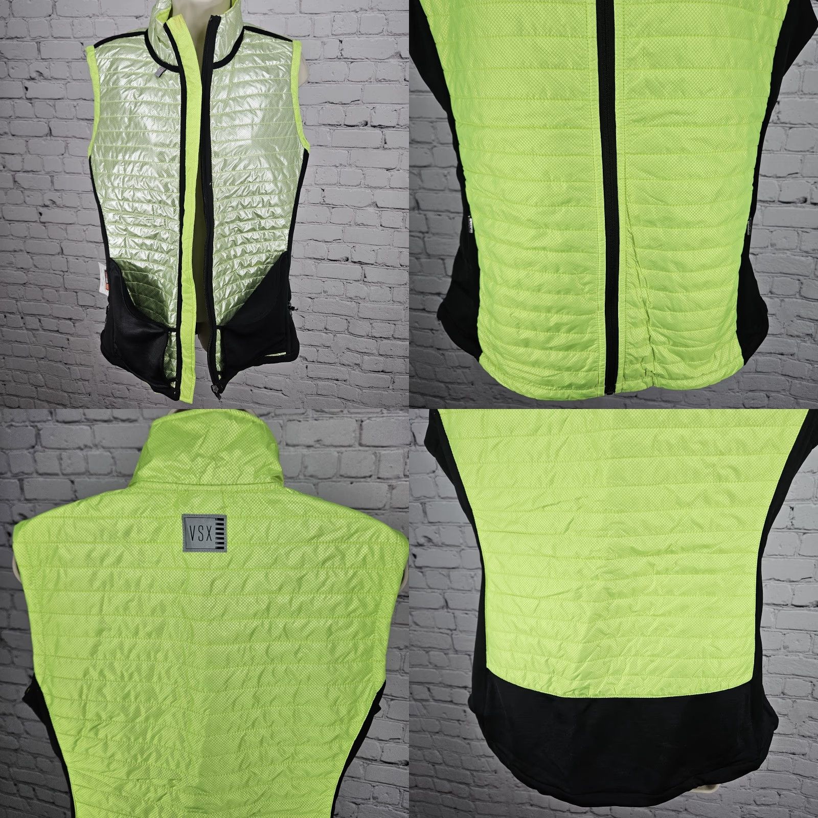 Victoria's Secret Victoria's Secret Green Thermo Lite Pro Zip Vest Jacket Sleeveless L Women Size L / US 10 / IT 46 - 8 Thumbnail