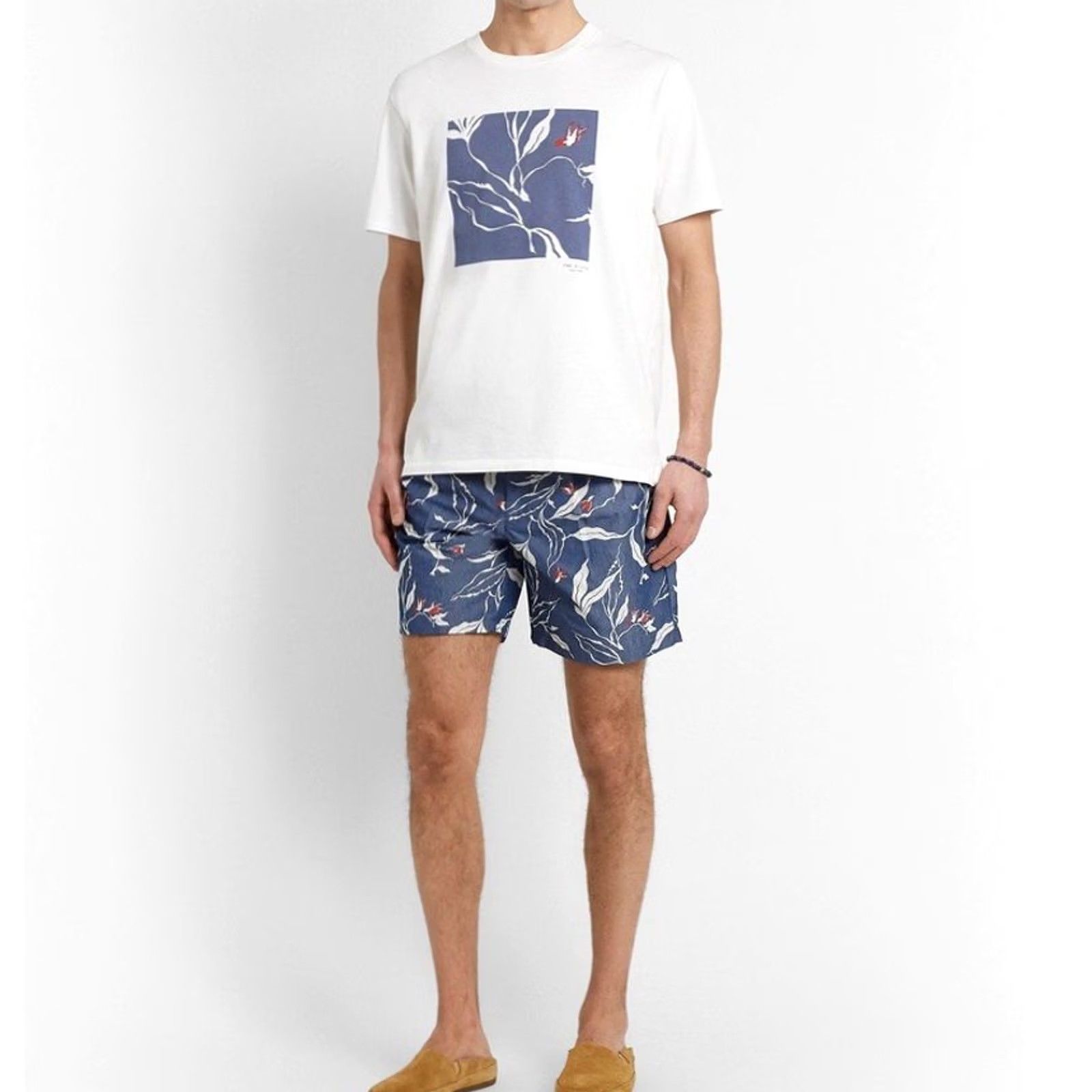Rag & Bone Rag & Bone New York Graphic Embroidered Bird T-Shirt Rare XL White Mens Size US XL / EU 56 / 4 - 4 Thumbnail