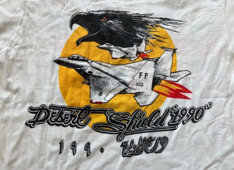 Vintage Desert Storm Desert eagle vintage t shirt Size US L / EU 52-54 / 3 - 3 Thumbnail