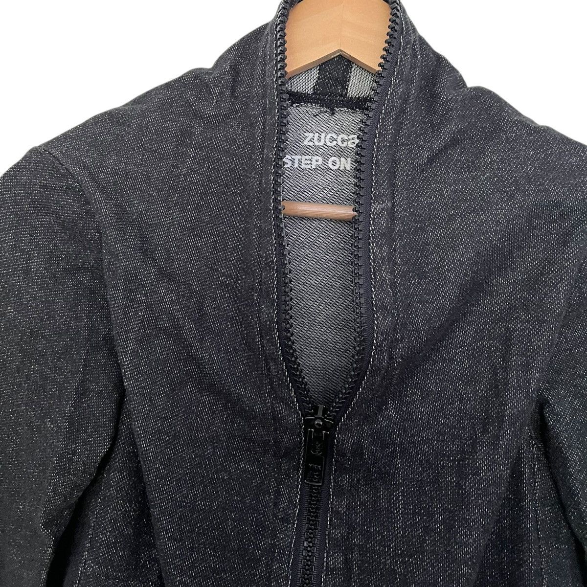 CABANE de ZUCCa × Zucca Zucca full zip denim jacket Size US S / EU 44-46 / 1 - 2 Thumbnail