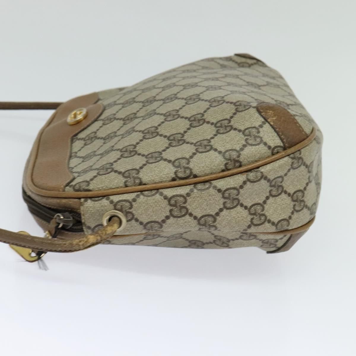 Gucci GUCCI GG Supreme Shoulder Bag Pvc Beige 001 104 001 104 Size ONE SIZE - 4 Thumbnail