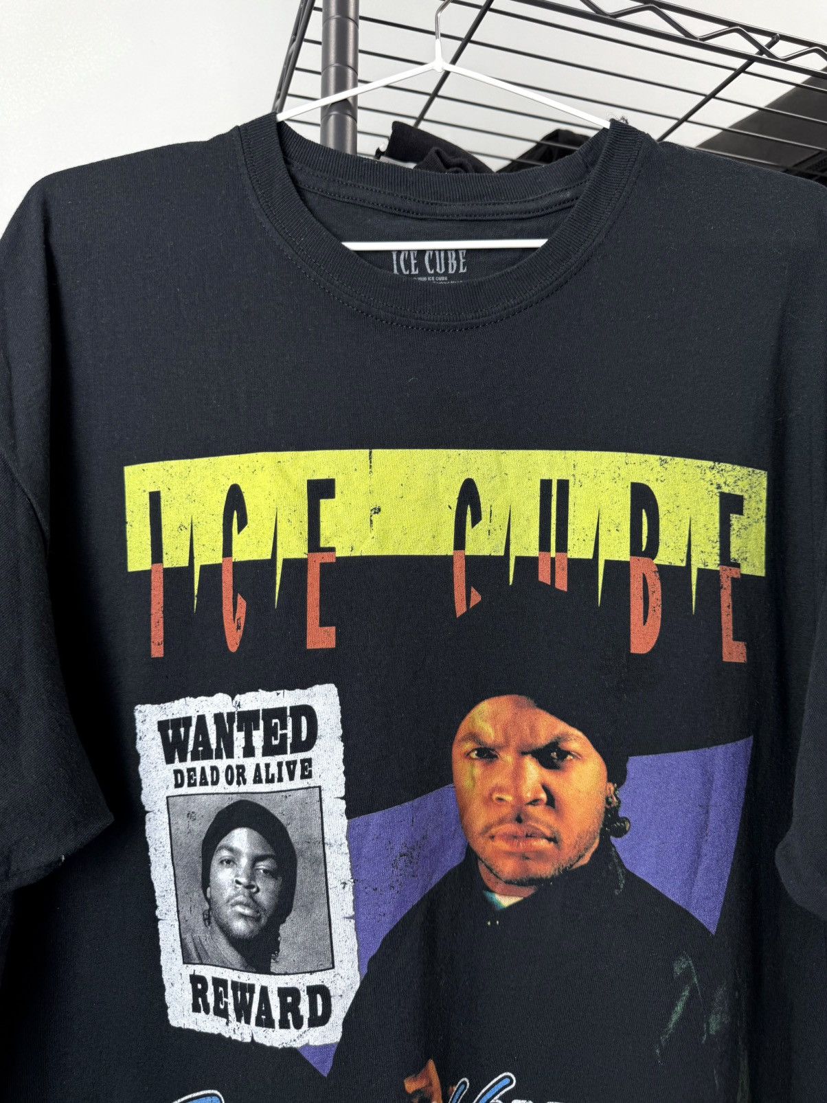 Rap Tees Vintage Style Ice Cube T Shirt NWA Eminem Wu Tang Size US L / EU 52-54 / 3 - 2 Thumbnail