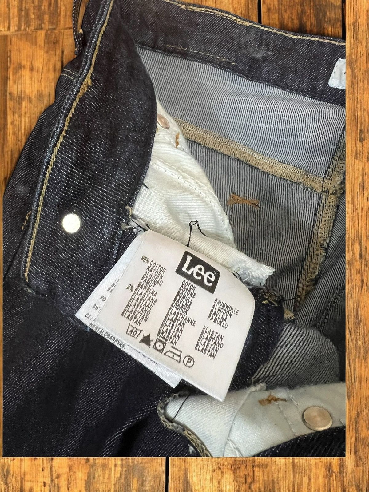 Lee Lee Norma women’s navy jeans size W28 L33 Size 28" / US 6 / IT 42 - 6 Thumbnail